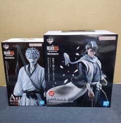 一番くじ BLEACH A賞 黒崎一護 ラストワン賞 朽木白哉 フィギュア 2点