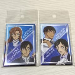 名探偵コナン 萩原千速＆萩原研二 諸伏高明＆諸伏景光 缶バッジ 警察