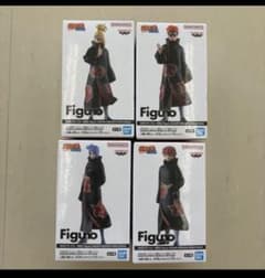 NARUTO-ナルト- 疾風伝 Figuno- アカツキ 暁全4種コンプセット - メルカリ