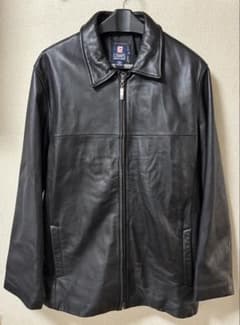 CHAPS Ralph Lauren レザージャケット ブラック XLのサムネイル