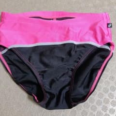 asics 陸上競技用ランニングパンツ ピンク×ブラックＭのサムネイル