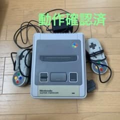【動作確認済】スーパーファミコン本体　コントローラーセットのサムネイル