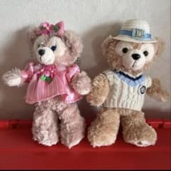 レア！ダッフィー シェリーメイ ぬいぐるみバッジ セット - メルカリ