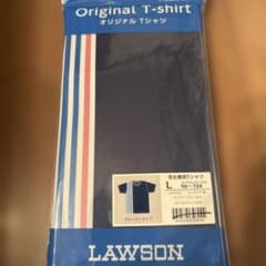 LAWSON ネイビーブルー Tシャツ Lのサムネイル