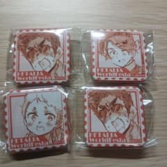 ヘタリア　原画展　缶バッジ　モロッシア　セボルガ　ニコニコ共和国のサムネイル