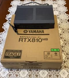 【新品未使用】YAMAHA ギガアクセスルーター RTX810MB＋おまけ