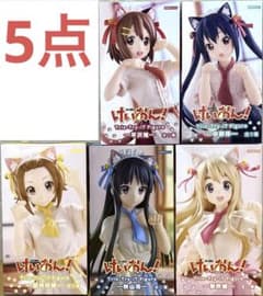 けいおん！ プライズ フィギュア まとめ売り 5点 Trio-Try-iT - メルカリ