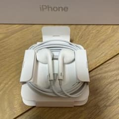 iPhone 純正イヤホン 未使用品のサムネイル