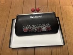 新品タグ箱付き【マンハッタナーズ 】本革 レザー がま口長財布 黒 v359のサムネイル