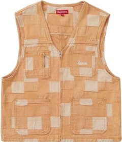 【値引可】SS21 supreme Patched Denim Vestのサムネイル