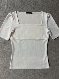 フォクシー FOXEY NEW YORK 半袖 トップス ホワイト 38 - メルカリ