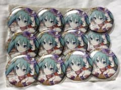 18B 初音ミク モモミク グリッター缶バッジ12個のサムネイル