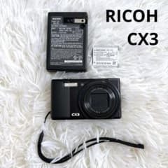 動作確認済】 RICOH CX3 デジカメ オールドコンデジ リコー ブラック