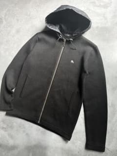 BURBERRY BLACK LABEL ジップアップニット ブラック サイズ3 BURBERRY BLACK LABEL ジップアップニット ブラック 3 - メルカリ