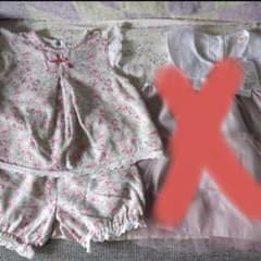 フラワープリントセットとティアードドレスのサムネイル