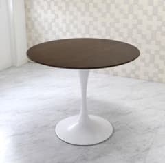 チューリップテーブル ダイニングテーブル 直径90cm リプロ 美品 