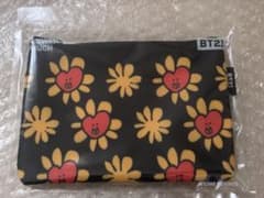 BTS BT21 플라워 파우치 TATA