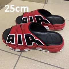 【レア】NIKEエア　サンダル　レッドブラック　モアテンのサムネイル