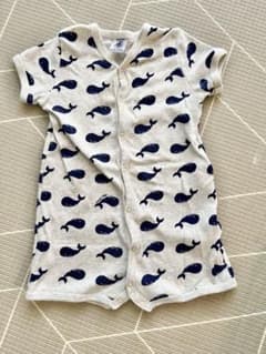 ⭐︎美品⭐︎ PETIT BATEAU プチバトー　ロンパースのサムネイル