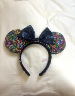 ディズニー　カチューシャ　ミニー　スパンコールのサムネイル