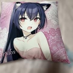 【匿名配送】タグ付未使用品　ブルアカ　プラチナムザッカクッション　黒見セリカ