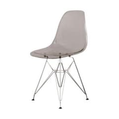 訳アリ　イームズ　スケルトンアームチェア　リプロダクト　クリア×４ 訳アリ スケルトン イームズアームチェア リプロダクト ダイニング