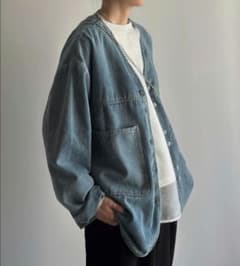 ARULLE  v-collar denim jacket  デニムジャケットのサムネイル