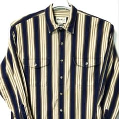 긴팔 셔츠 Eddie Bauer 90년대 XL L 스트라이프 빈티지