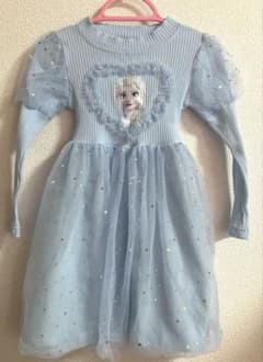 エルサ プリント 水色 トップスのサムネイル