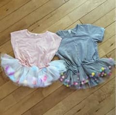 K★Hさん専用‼︎チュールトップス 女の子120 セットのサムネイル