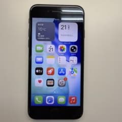 訳あり iPhone SE3 64GB ミッドナイト 75% TouchID不可 - メルカリ