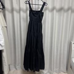 Rili ブラック ノースリーブ ロングワンピースのサムネイル