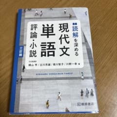 読解を深める 現代文単語 評論・小説 三訂版のサムネイル