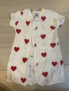 【PETIT BATEAU】 半袖ロンパース 6M67cmのサムネイル