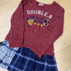ミキハウス　DOUBLE.B ダブルビー　ワンピースのサムネイル