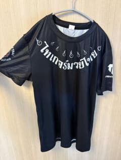 ムエタイ風 Tシャツ ブラックのサムネイル