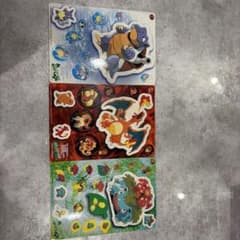 ポケットモンスター ジャンボカードダス シール 3枚セットのサムネイル