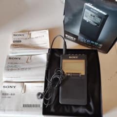 ほぼ新品 SONY ワンセグラジオ XDR-63TVのサムネイル