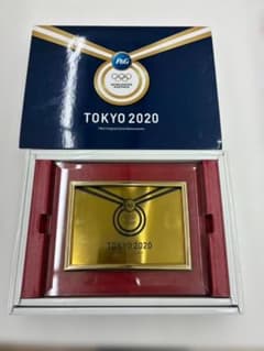 ❥道3921 TOKYO2020 P&G 純金カード 3g 額装品 - メルカリ