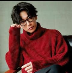佐藤健【ABYTS】TURTLE  NECK WAFFLE KNIT  Mサイズのサムネイル