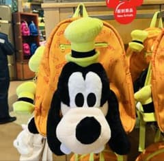 ★即日発送★ 上海ディズニー　ぬいぐるみ　リュックサック　グーフィー 上海ディズニー グーフィー 大き顔フェイスリュックサックバックパック