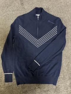 TaylorMade ゴルフウェア ネイビー ハーフジップセーター