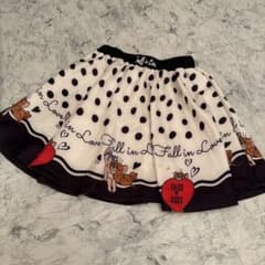 同梱600円　トムとジェリー　キッズ　女の子　保育園　ハロウィン　水玉　スカートのサムネイル