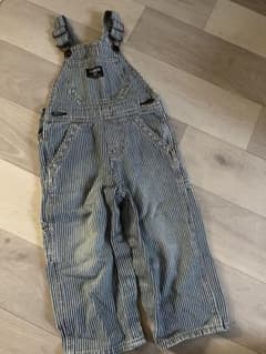 OshKosh B'gosh ストライプオーバーオール 24ヶ月のサムネイル