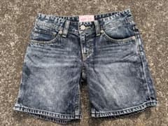 C17 シーセブンティーン デニムハーフパンツ ショーツ ケミカルウォッシュ