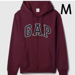 完売　人気　新品タグ付き　GAPリラックスロゴパーカー 　Ｍのサムネイル