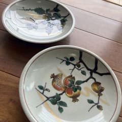 九谷焼 銘々皿 2枚セット（ザクロ・葡萄）金彩 - メルカリ