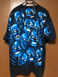 リキッドブルー スカルTシャツ シュプリーム supreme元ネタのサムネイル