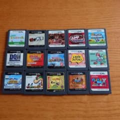 ニンテンドーDSソフト105個セット　ジャンク・動作未確認 商品本体必読】任天堂DSソフト15本セット！ 動作未確認 ジャンク