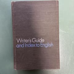 Writer's Guide and Index to Englishのサムネイル